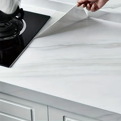 Marble Wallpaper Self-adhesive Waterproof Wall Sticker Creative Modern Kitchen