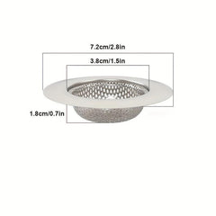 1pc Sink Stopper Sink Strainer Basket Strainer Home Kitchen Mesh Steel Stainless