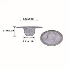 1pc Sink Stopper Sink Strainer Basket Strainer Home Kitchen Mesh Steel Stainless