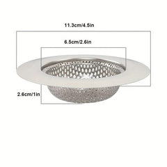 1pc Sink Stopper Sink Strainer Basket Strainer Home Kitchen Mesh Steel Stainless
