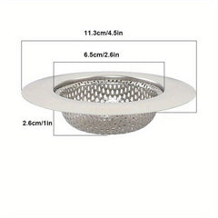 1pc Sink Stopper Sink Strainer Basket Strainer Home Kitchen Mesh Steel Stainless