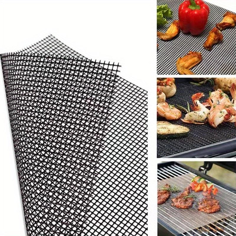 Non Stick BBQ Grid Mat for Grilling Outdoors