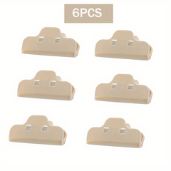 12pcs Food Clips Standing Milk Powder Snack Clip Sealing Clip