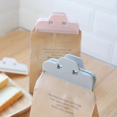 12pcs Food Clips Standing Milk Powder Snack Clip Sealing Clip