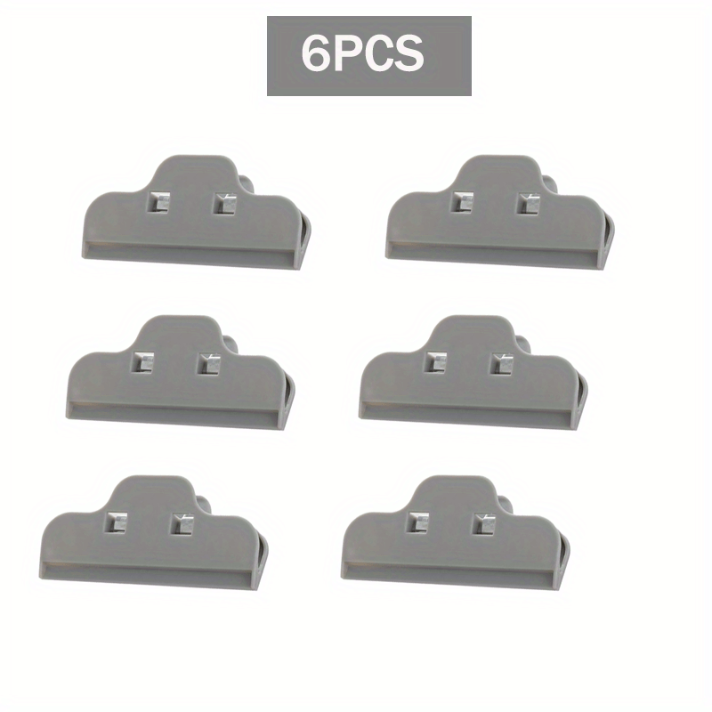12pcs Food Clips Standing Milk Powder Snack Clip Sealing Clip