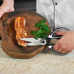 2 Pack Heavy Duty Kitchen Scissors Stainless Steel Utility Scissors