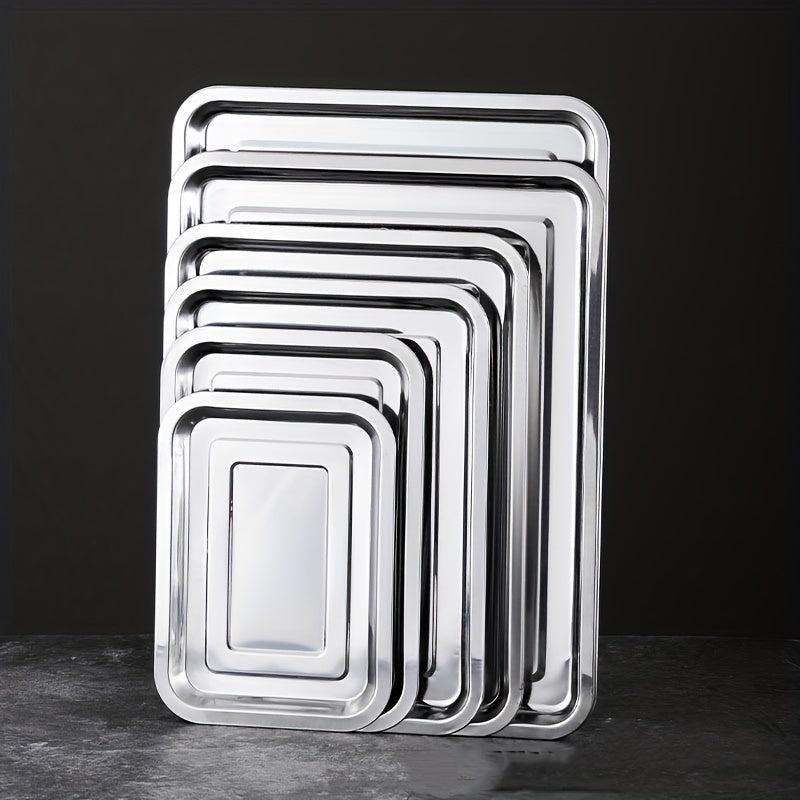 Stainless Steel Square Tray Deep/Shallow Perforated 304 Material