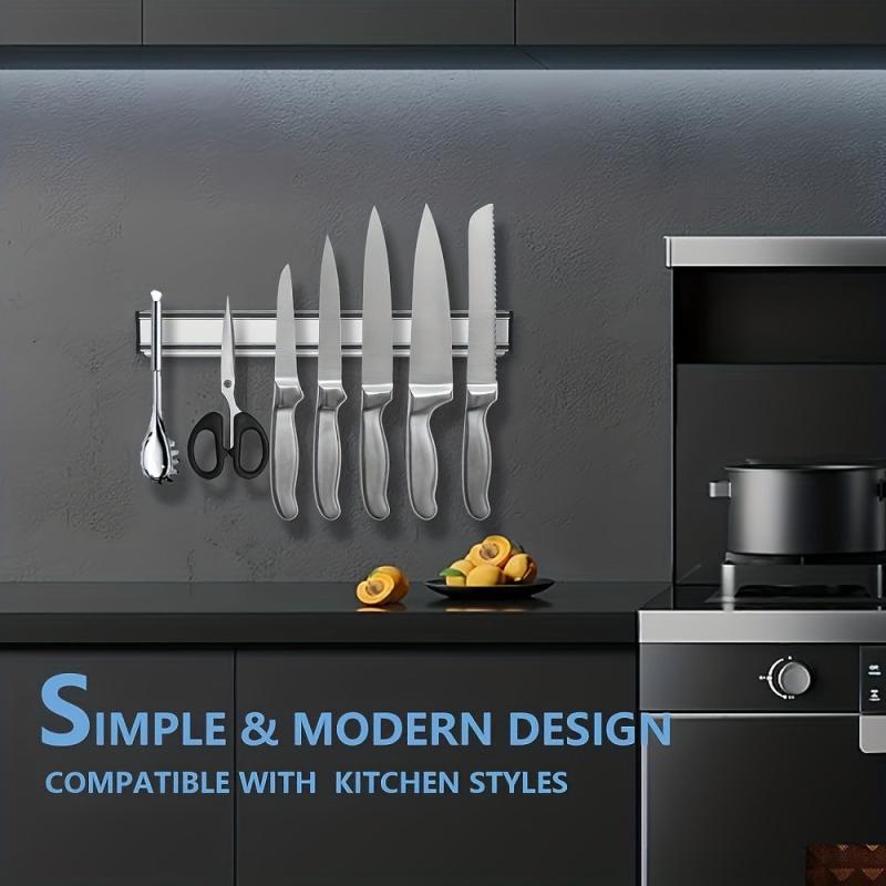Magnetic Holder For Wall Kitchen Knives Storage Strip
