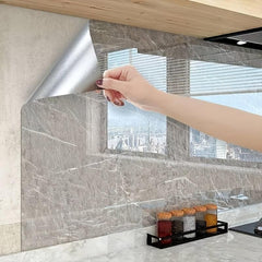 Marble Pattern Self Adhesive Wallpaper for Countertop Cabinet Furniture