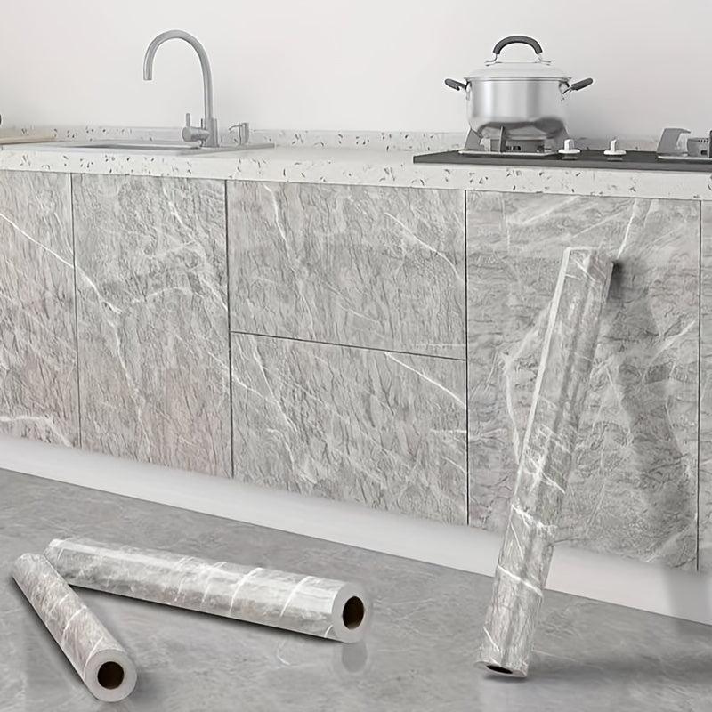 Marble Pattern Self Adhesive Wallpaper for Countertop Cabinet Furniture