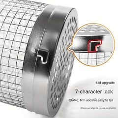 Rotating Barbecue Grill Grate for Camping and Outdoor Grilling