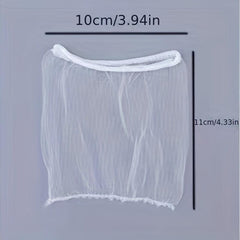 10pcs Sink Strainer Mesh Bag Disposable Kitchen Sink Strainer Trash Bag