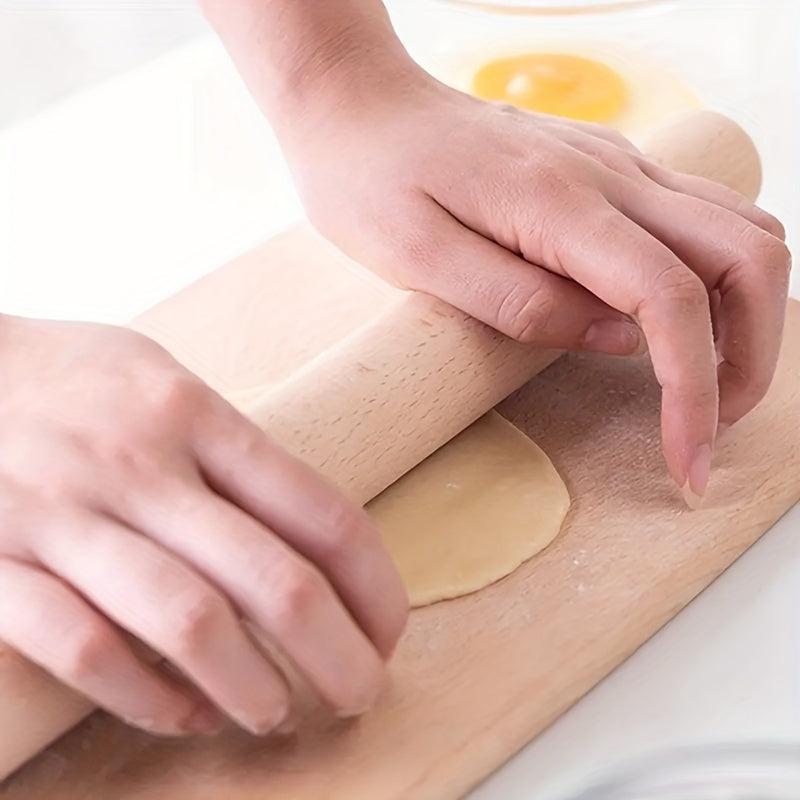 Wooden Rolling Pin Dough Roller for Pizza Cookies Noodles Kitchen Gadgets