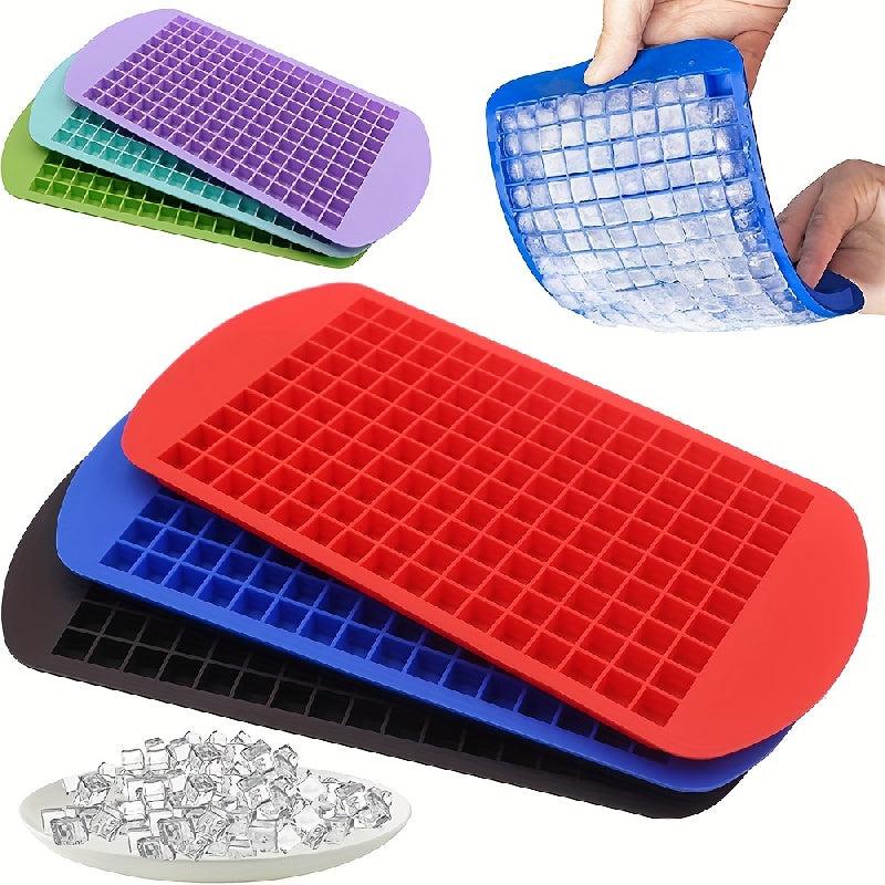 160 Crushed Ice Cube Trays Easy Release Small Ice Cube for Whiskey Cocktail