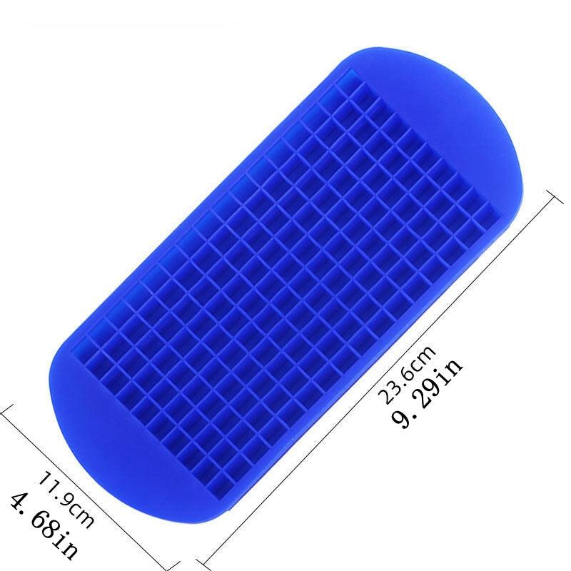 160 Crushed Ice Cube Trays Easy Release Small Ice Cube for Whiskey Cocktail
