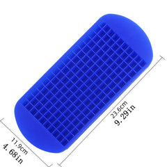 160 Crushed Ice Cube Trays Easy Release Small Ice Cube for Whiskey Cocktail