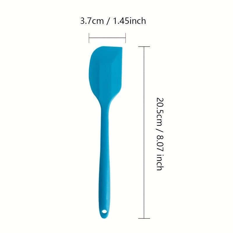 6pcs Jar Spatula Silicone Kitchen Butter Spatula Multifunctional Cre