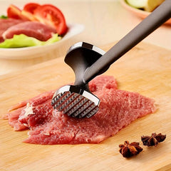 Alloy Steel Meat Tenderizer Double Sided Hammer Kitchen Gadget