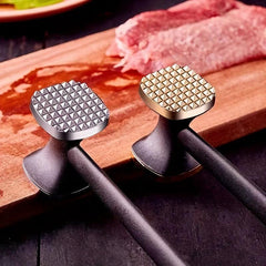 Alloy Steel Meat Tenderizer Double Sided Hammer Kitchen Gadget