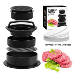 Burger Press Hamburger Press Patty Maker 7 62 Cm Non Stick Meat Beef Veggie Patt