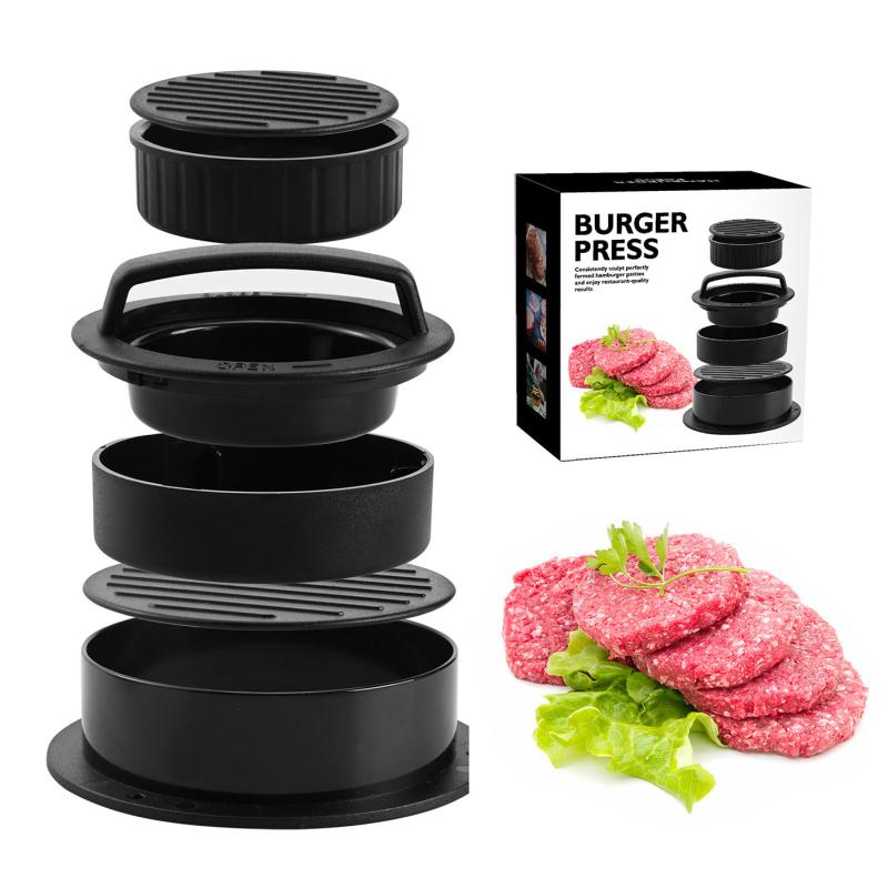 Burger Press Hamburger Press Patty Maker 7 62 Cm Non Stick Meat Beef Veggie Patt
