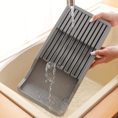 Adjustable Cutlery Tray 2 Layer Holder for 11 Utensils