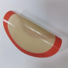 2pcs Round Silicone Baking Mats, Heat Resistant Oven Liner Sheets