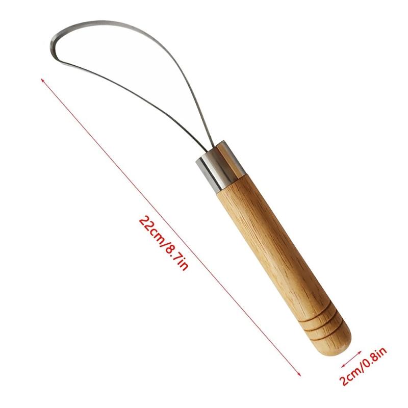Coconut Meat Removal Tool & Opener Stainless Grater