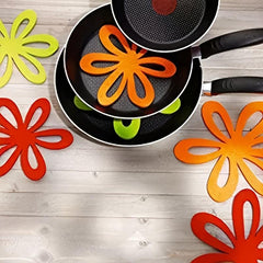 6pcs Flower Pot Holder Coaster Easter Butterfly Placemat