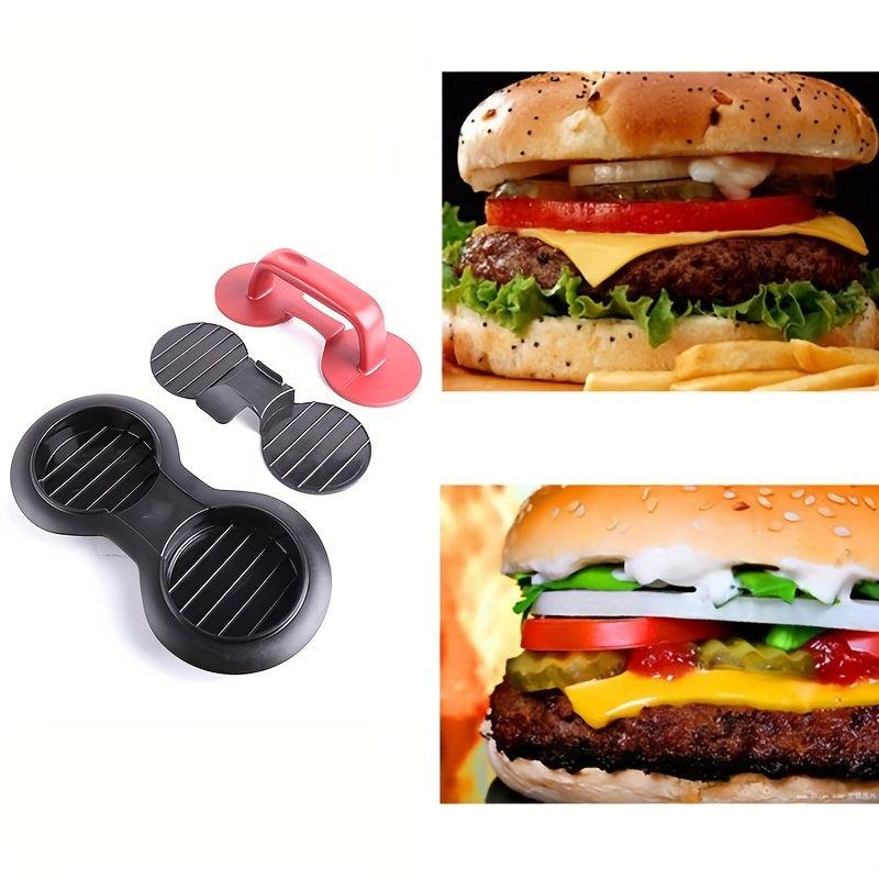 1pc Hamburger Maker Mold Non Stick Stuffed Burger Mold