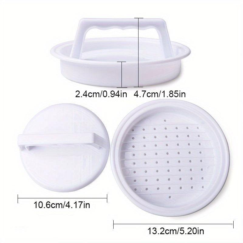 1pc Hamburger Maker Mold Non Stick Stuffed Burger Mold