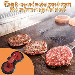 1pc Hamburger Maker Mold Non Stick Stuffed Burger Mold