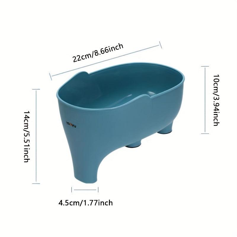 Plastic Vegetable Washing Basket Elephant Drain Basket Kitchen Storage
