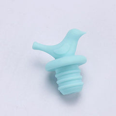 Bird Shaped Wine Stopper Silicone Cork Plug Cover Bottle Caps
