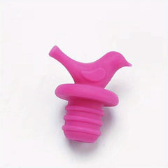 Bird Shaped Wine Stopper Silicone Cork Plug Cover Bottle Caps