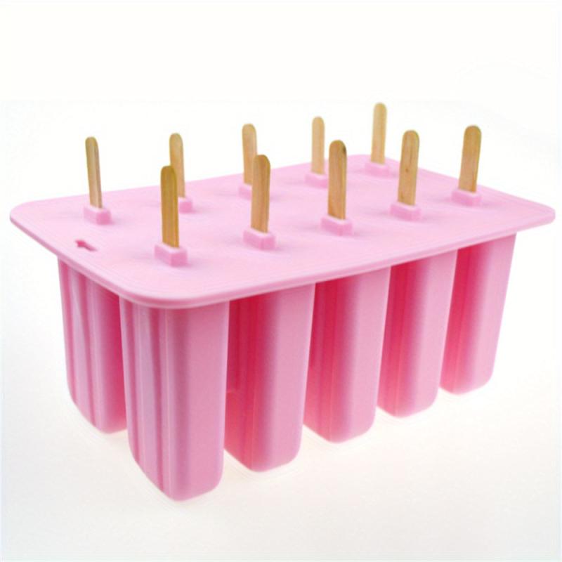 10 Holes Silicone Popsicle Mold