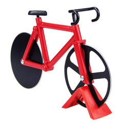 Bicycle Shape Pizza Baking Slicer Blade Stainless Steel