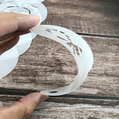 25pcs Coffee Stencil Latte Stencils Barista Template