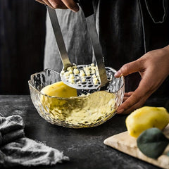 Stainless Steel Potato Masher Non Slip Handle Kitchen Vegetable Fruit Ricer