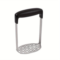 Stainless Steel Potato Masher Non Slip Handle Kitchen Vegetable Fruit Ricer