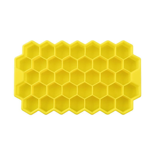 Silicone Honeycomb Ice Tray With Removable Lid