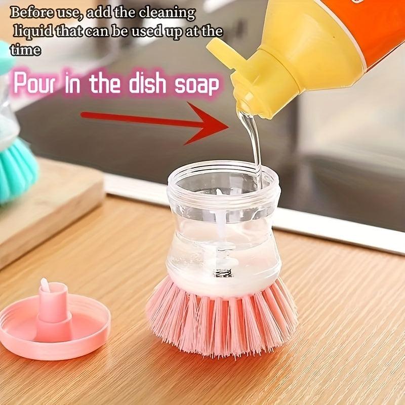MultiFunctional Cleaning Brush with Soap Dispenser