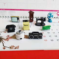 10pcs Retro Fridge Magnets 3D Home Decoration Magnetic Stickers