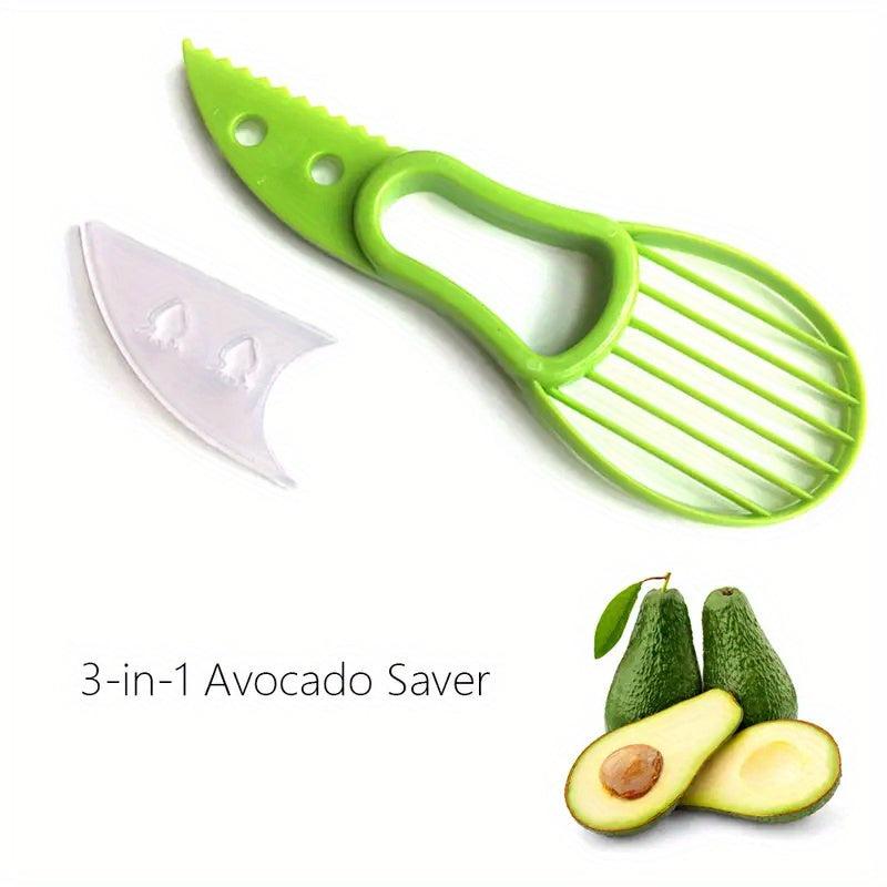 2pcs 3in1 Avocado Peeler Slicer Corer Remover Pitter Cutter Divider Separat