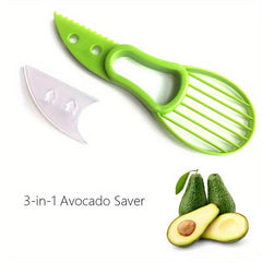 2pcs 3in1 Avocado Peeler Slicer Corer Remover Pitter Cutter Divider Separat