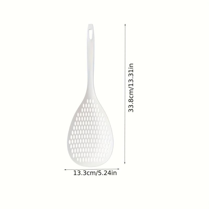 Plastic Colander Spoon Large Soup Strainer Skimmer W