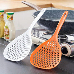 Plastic Colander Spoon Large Soup Strainer Skimmer W