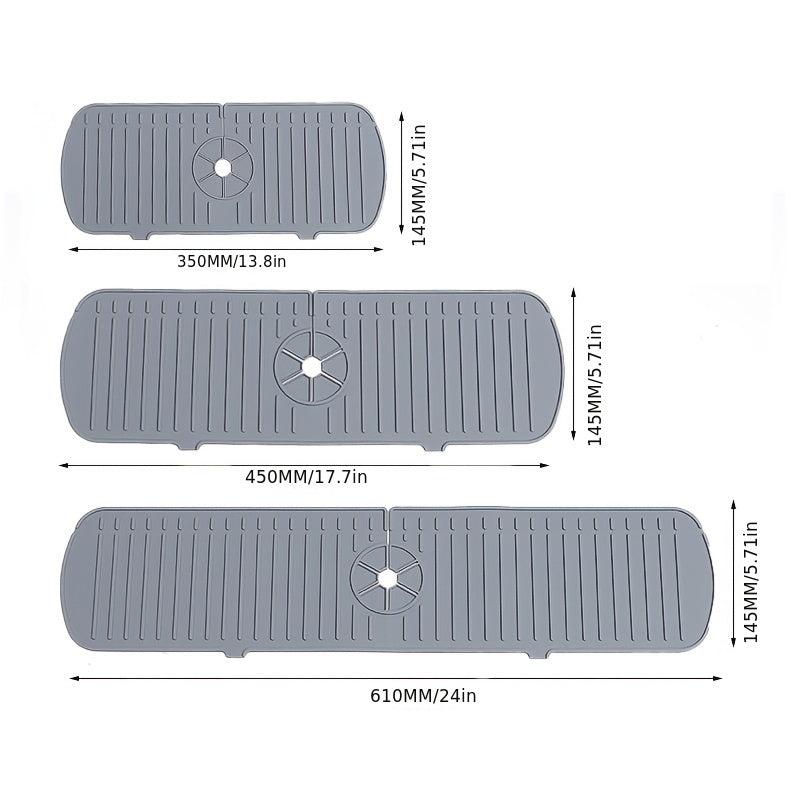 Silicone Dish Drying Mat Non-slip Countertop Kitchen Supplies