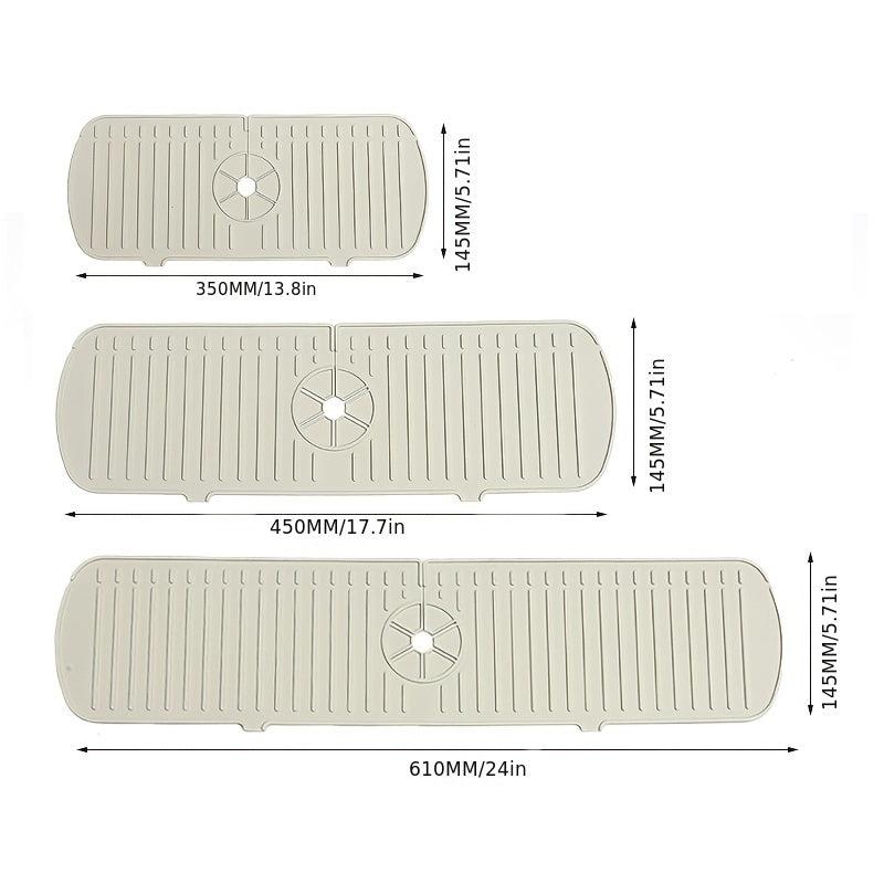 Silicone Dish Drying Mat Non-slip Countertop Kitchen Supplies