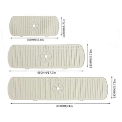 Silicone Dish Drying Mat Non-slip Countertop Kitchen Supplies